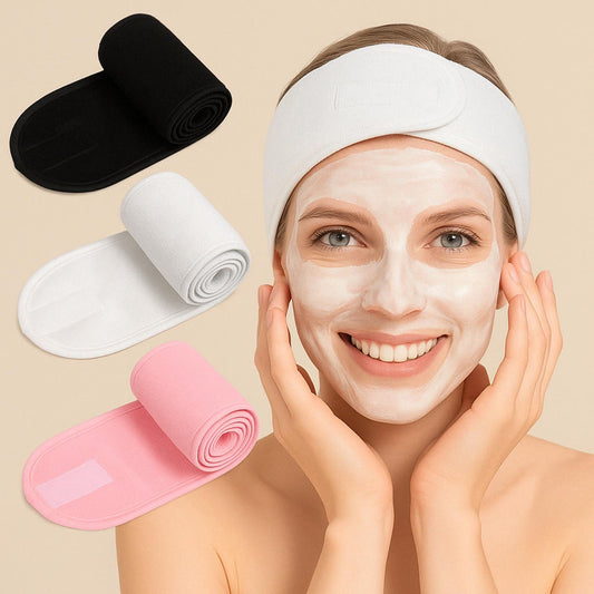 Bandeau Réglable – Confort et Élégance pour sublimer votre Routine Beauté